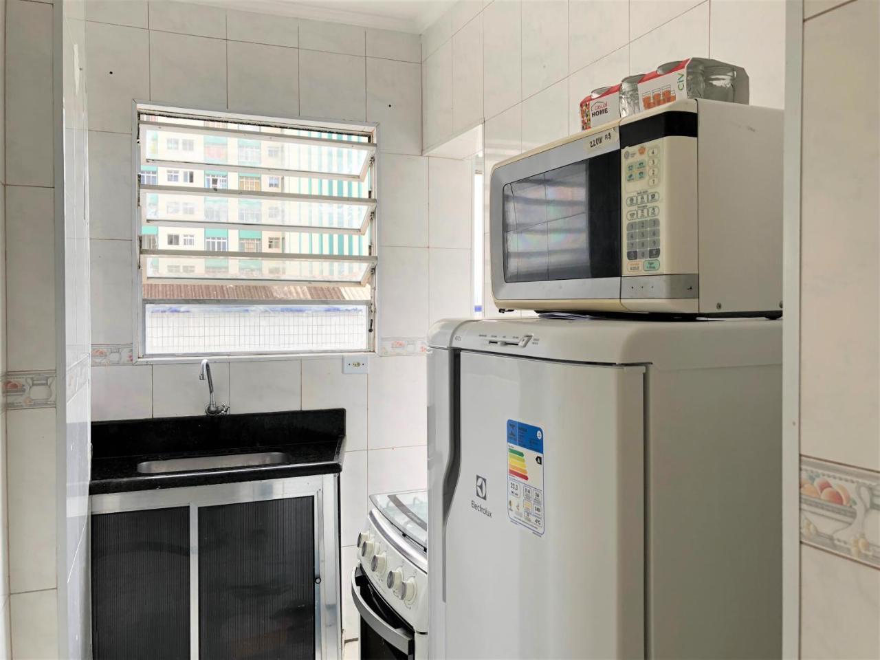 Apto Frente Ao Mar Com Vista Maravilhosa Apartament Praia Grande  Zewnętrze zdjęcie