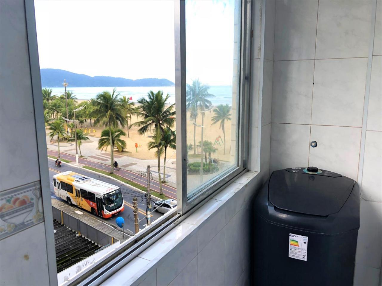 Apto Frente Ao Mar Com Vista Maravilhosa Apartament Praia Grande  Zewnętrze zdjęcie